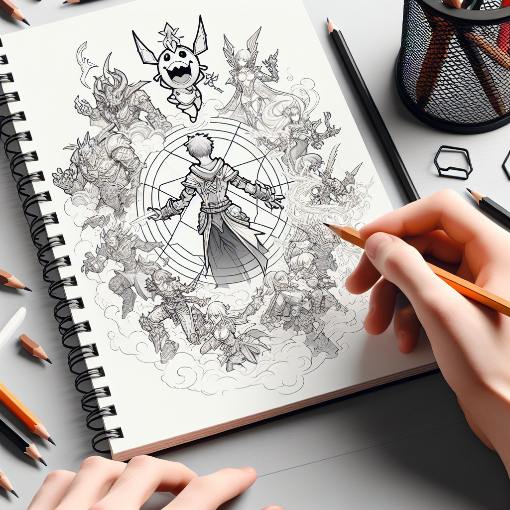 Panduan Lengkap Menggambar Karakter Mobile Legends yang Menakjubkan