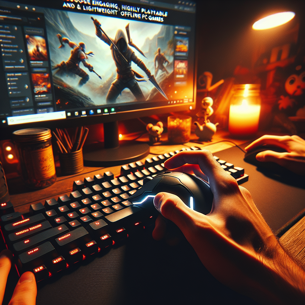 Tips Memilih Game Offline PC Ringan yang Seru dan Menantang