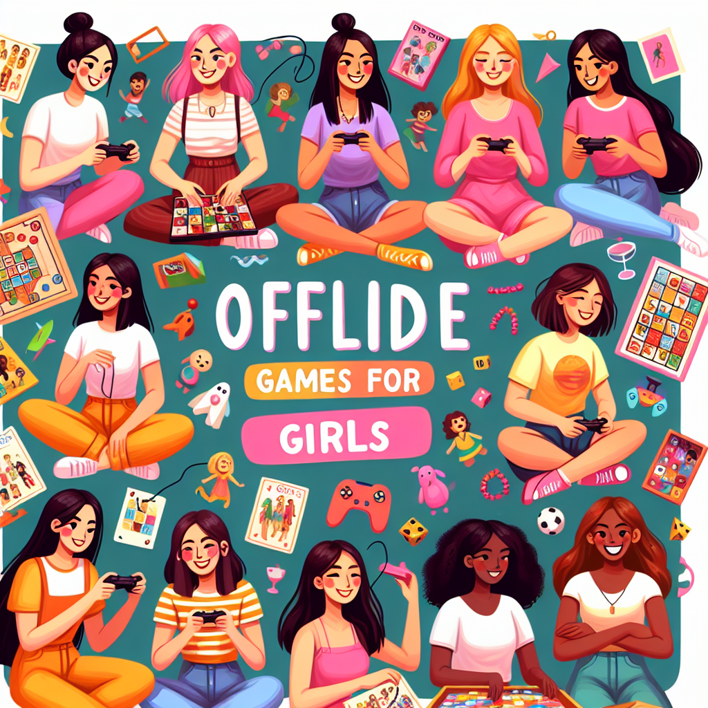 Top 10 Offline Games for Girls: Enjoy Fun and Engaging Play Anywhere
